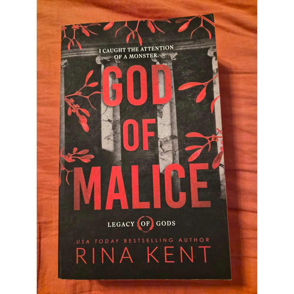 God of Malice Legacy of Gods Rina Kent Paperback Bloom Books Dark Romance
